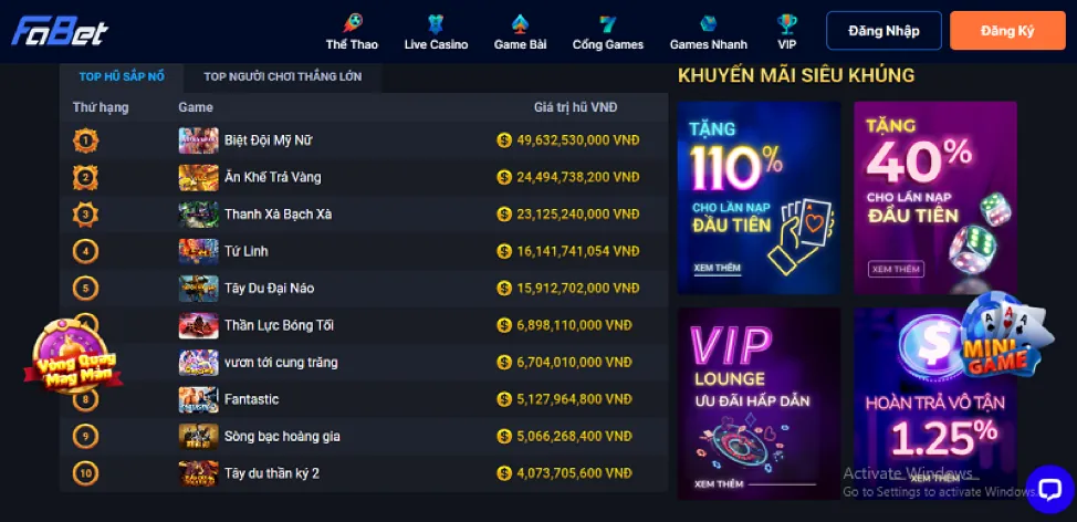 Các bước chơi nổ hũ tại Wibo88 Win